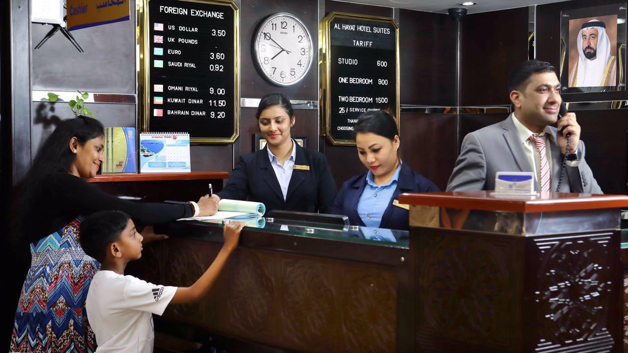 Al Hayat Hotel Suites Sharjah Exterior foto